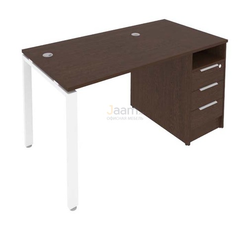 Мебель для персонала Рабочая станция с опорной тумбой Б.РС-СТП -1.1