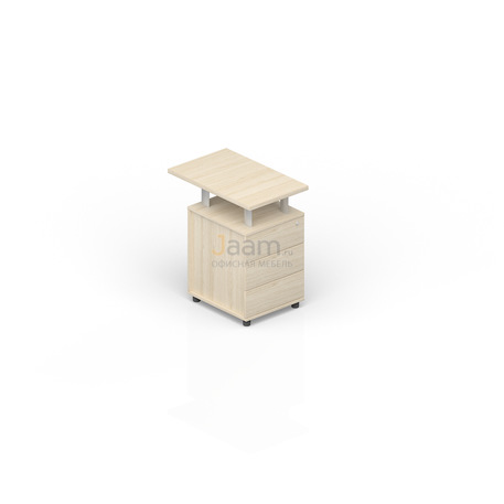 Мебель для персонала Офисная тумба приставная (3 ящика, без ручек) UDP34670