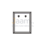 Мебель для гостиниц Панель настенная под верхнюю одежду ГР 730 ББ