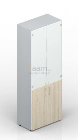 Мебель для персонала Офисный шкаф широкий высокий OMHS834BL