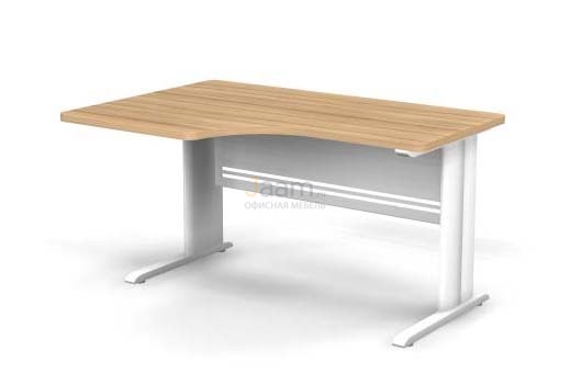 Мебель для персонала Стол эргономичный L-обр. каркасе левый B143М