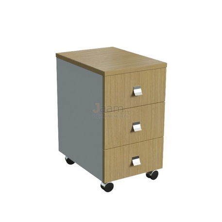 Кабинет руководителя Офисная тумба подкатная 3 ящика 25300