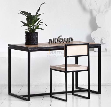 Мебель для персонала Стол рабочий METALFRAME OLD WOOD 1