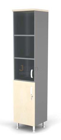 Мебель для персонала Шкаф комбинированный 5-ур левый BR81.0512