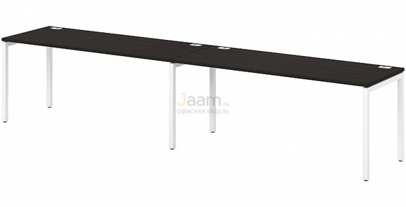 Мебель для персонала Линейный кластер на 2 рабочих места S-138