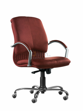 Кресло Мара/Д Кожа нестандартная/база хром
