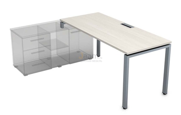 Мебель для персонала Стол для крепления на тумбу левый СТЛ-П.989