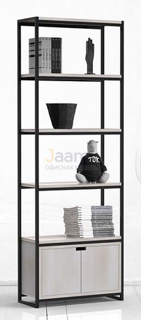 Мебель для персонала Стеллаж высокий с ящиком METALFRAME 4