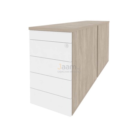 Мебель для персонала Офисная тумба приставная/опорная O.TPO-2.8 TIP