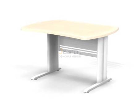 Мебель для персонала Стол прямой на L-обр. каркасе B164/1