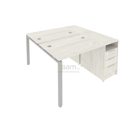 Мебель для персонала Рабочая станция с опорной тумбой Б.РС-СТП-2.1