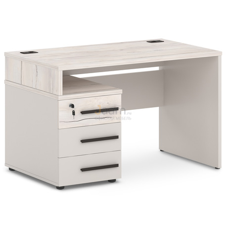 Мебель для персонала Стол с опорной тумбой левый T-21л