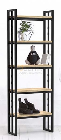 Мебель для персонала Стеллаж низкий OLD ZINGER OAK