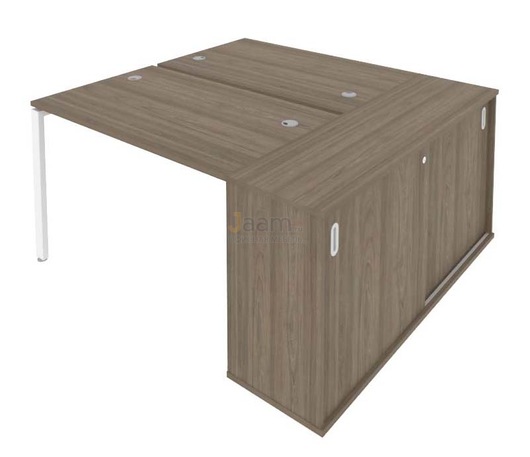 Мебель для персонала Рабочая станция с опорным шкафом-купе Б.РС-СШК-1.2