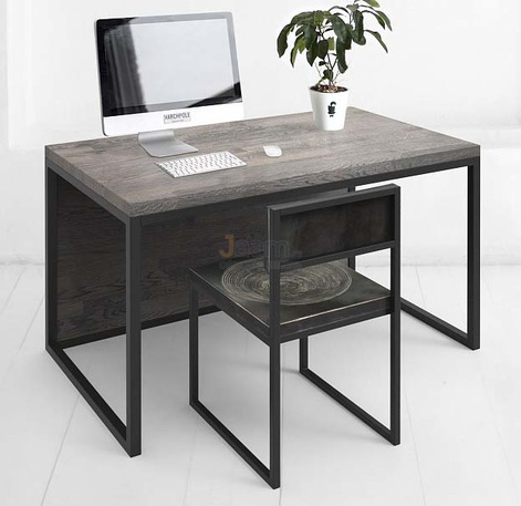 Мебель для персонала Стол рабочий с панелью METALFRAME OAK