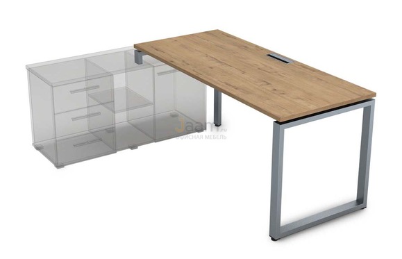 Мебель для персонала Стол для крепления на тумбу левый СТЛ-О.995