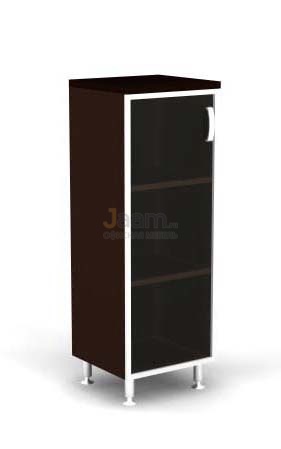 Мебель для персонала Шкаф левый, стеклянная дверь в раме BR81.0312