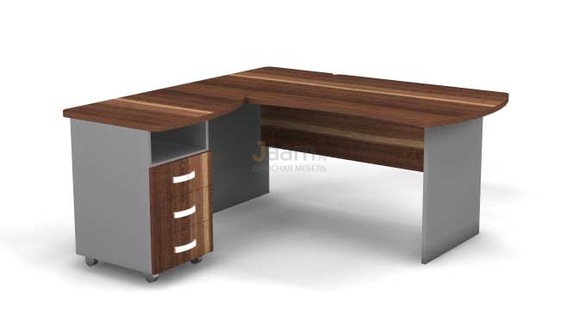 Мебель для персонала Угловое рабочее место левое L B198