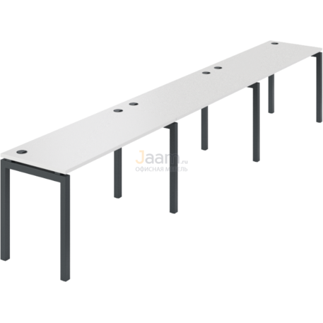 Мебель для персонала Бенч линейный на 3 рабочих места АМБЛ-003.60-3