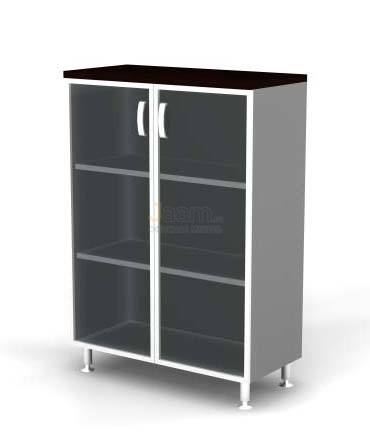 Мебель для персонала Шкаф стеклянные двери BR81.0349