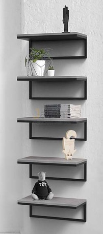 Мебель для персонала Стеллаж низкий скрытый МИКРОЦЕМЕНТ