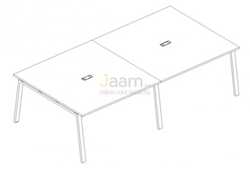 Стол для переговоров Стол для переговоров на металлокаркасе TRE Б3 133-2 БП