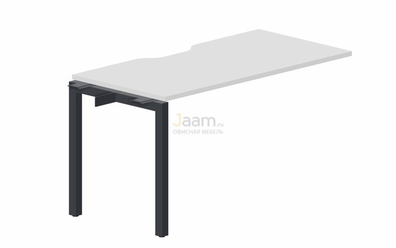 Мебель для персонала Стол приставной PENPV147 (с эргономичным вырезом)