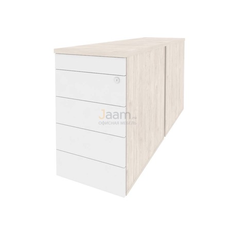 Мебель для персонала Офисная тумба приставная/опорная O.TPO-2.7 TIP