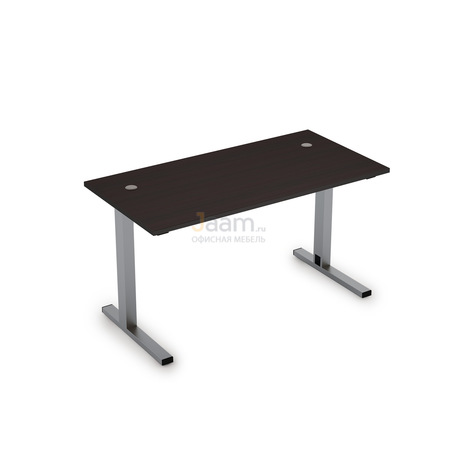 Мебель для персонала Стол рабочий прямолинейный с кабель-каналом (L-образная опора) 2МLК.067