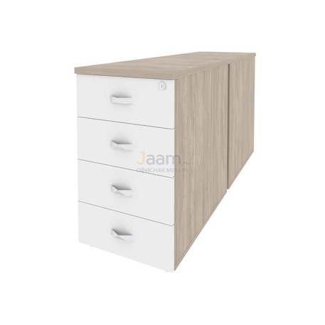 Мебель для персонала Офисная тумба приставная/опорная O.TPO-2.7