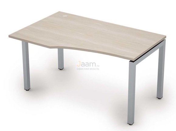 Мебель для персонала Стол криволинейный левый 6М.522 л