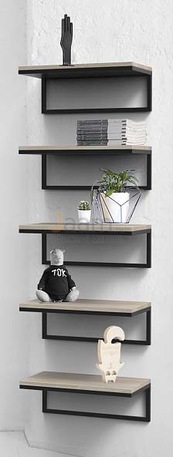 Мебель для персонала Стеллаж высокий из полок METALFRAME OAK