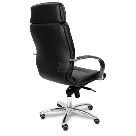 Кресло LEEDS CHROME A кожа+кож.зам.