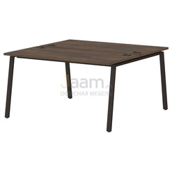 Мебель для персонала Стол-тандем на металлокаркасе Т-139