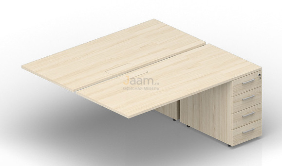 Мебель для персонала Приставной элемент (меламиновые аутлеты) 2TPM148N072