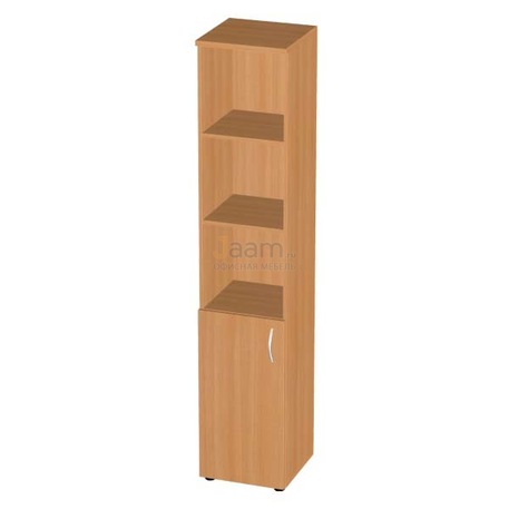 Мебель для персонала Шкаф узкий высокий левый Э-45.0,Э-47.0 л