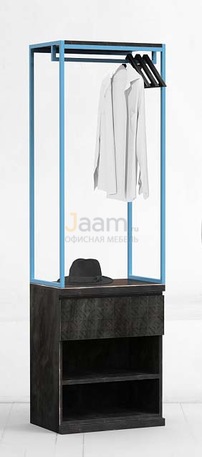 Мебель для персонала Гардероб X с ящикамом и полками