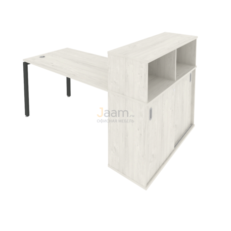 Мебель для персонала Стол письменный с опорным шкафом-купе Б.РС-СШК-3.3