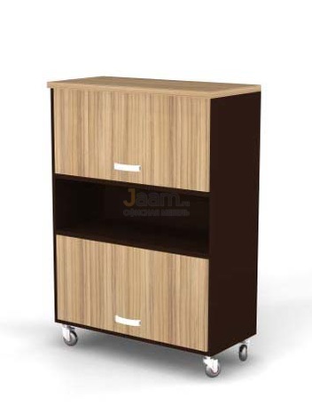 Мебель для персонала Шкаф открытый, 2 глухие лифт-двери BR82.0366