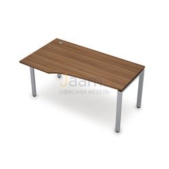 Мебель для персонала Стол рабочий криволинейный левый 6М.620