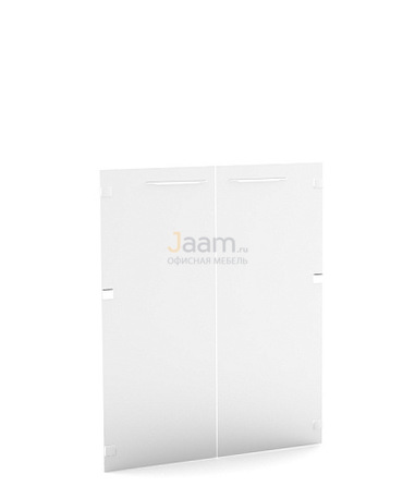 Мебель для персонала Двери стеклянные средние G-022