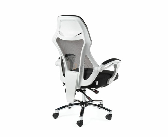 Кресло H-007 А black (white plastic)