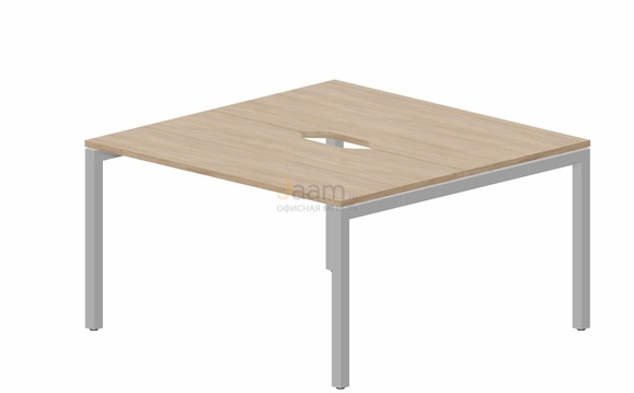 Мебель для персонала Составной стол на 2 рабочих места PEN2TV147 (2 эргономичных выреза)