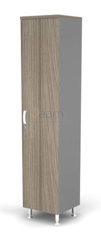Мебель для персонала Гардероб с крючками, глухая L-дверь BR84.0506