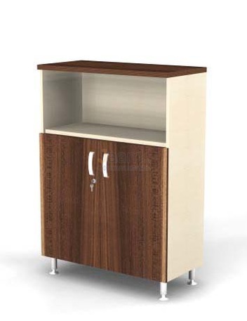 Мебель для персонала Шкаф комбинированный полуоткрытый BR81.0343