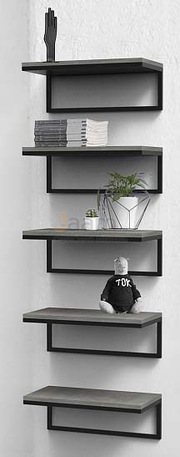 Мебель для персонала Стеллаж средний из полок METALFRAME