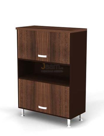 Мебель для персонала Шкаф открытый, 2 глухие лифт-двери BR81.0366