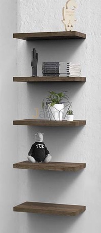 Мебель для персонала Стеллаж средний скрытый OAK