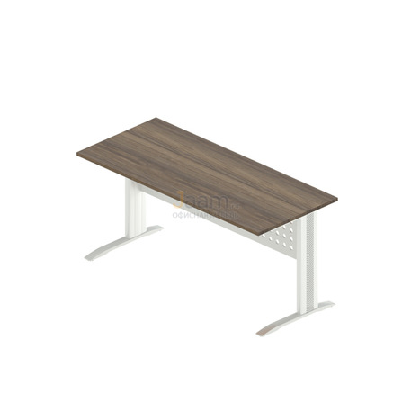 Мебель для персонала Стол прямой на металлокаркасе АМК-2,ОА-01/1600