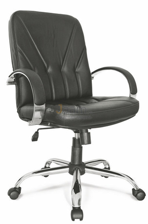 Кресло Менеджер короткий хром